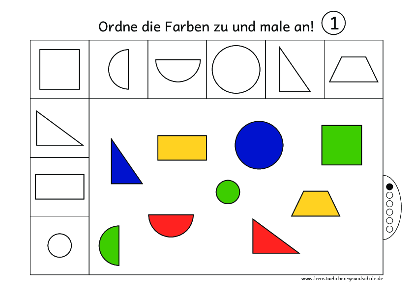 Formen Farben zuordnen Level 1 A.pdf